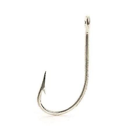 Mustad Classic Tarpon Hook, Size 80, Forged, 1X Short Shank, Ringed Eye, Duratin, 100PK 7766-DT-8/0-100